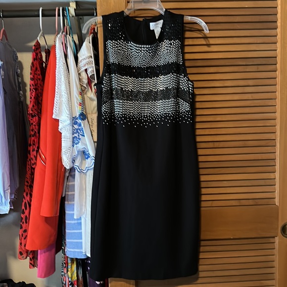 Gorgeous shape hugger stretchy knit dress L - Picture 4 of 5
